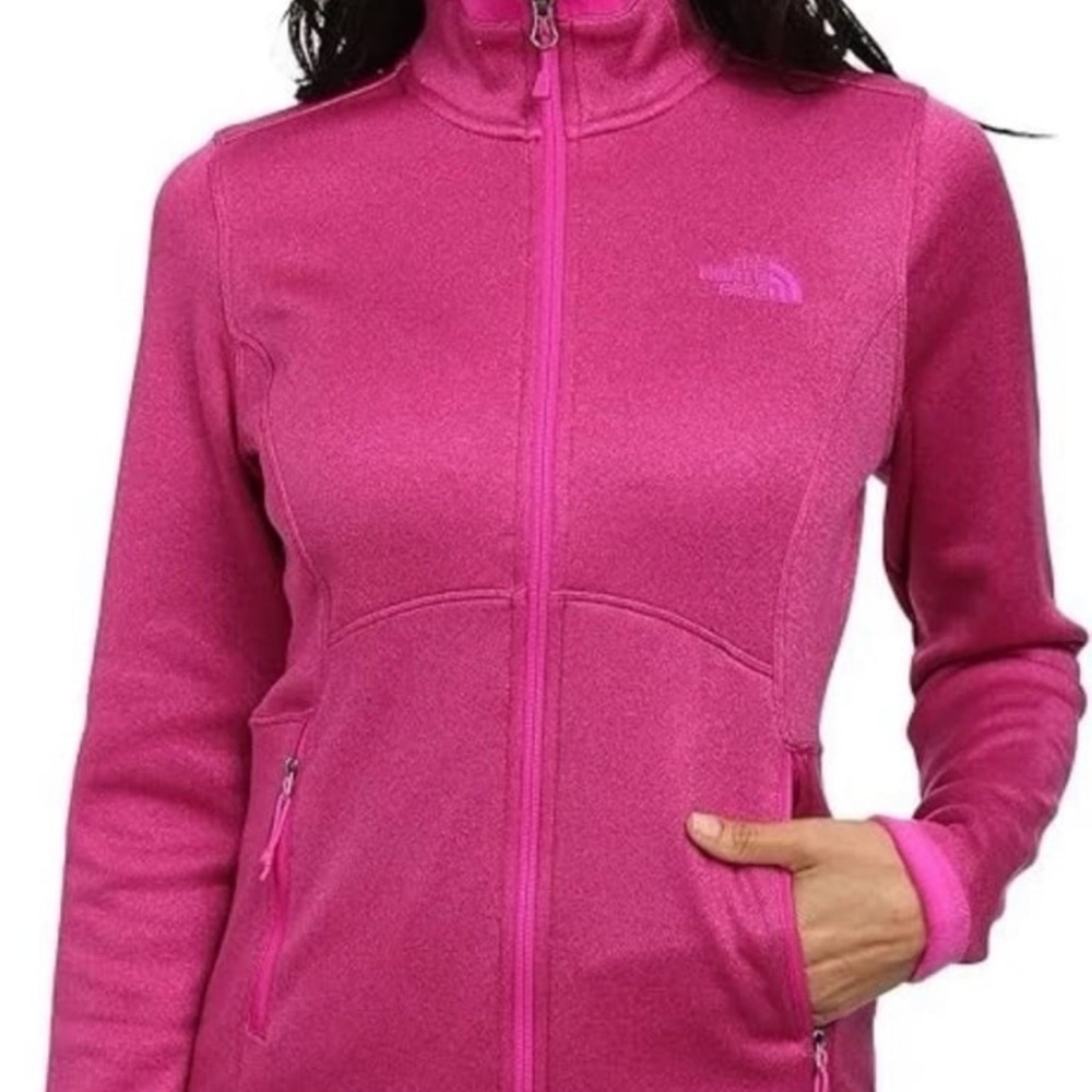 The North Face Women’s Pink Fleece Jacket - Full Zip